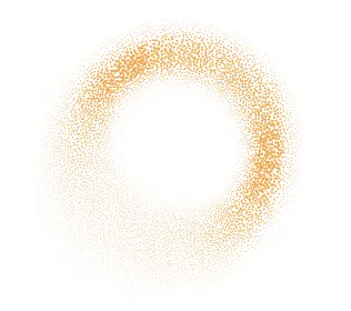 Soft golden abstract ring representing easier booking.